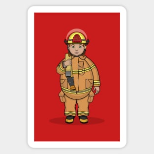 Eggy Firefighter Sticker